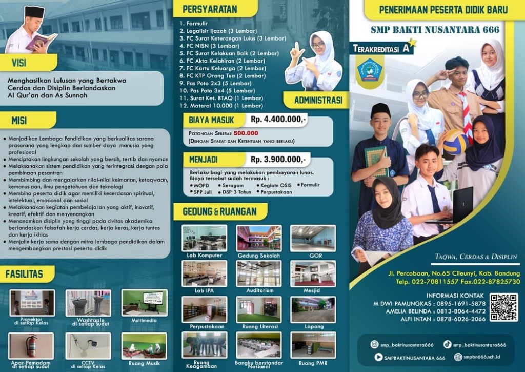foto smp bakti nusantara cileunyi